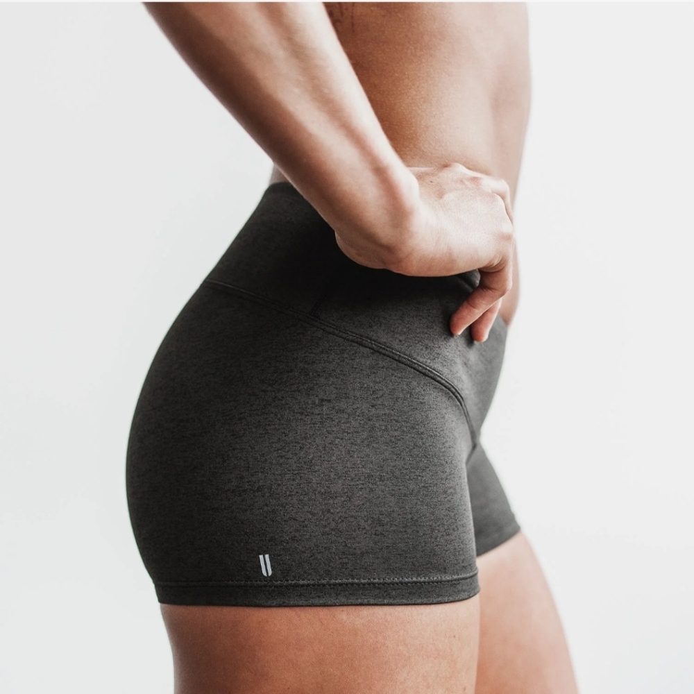 NOBULL Dark Gray Athletic Womens Training Shorts